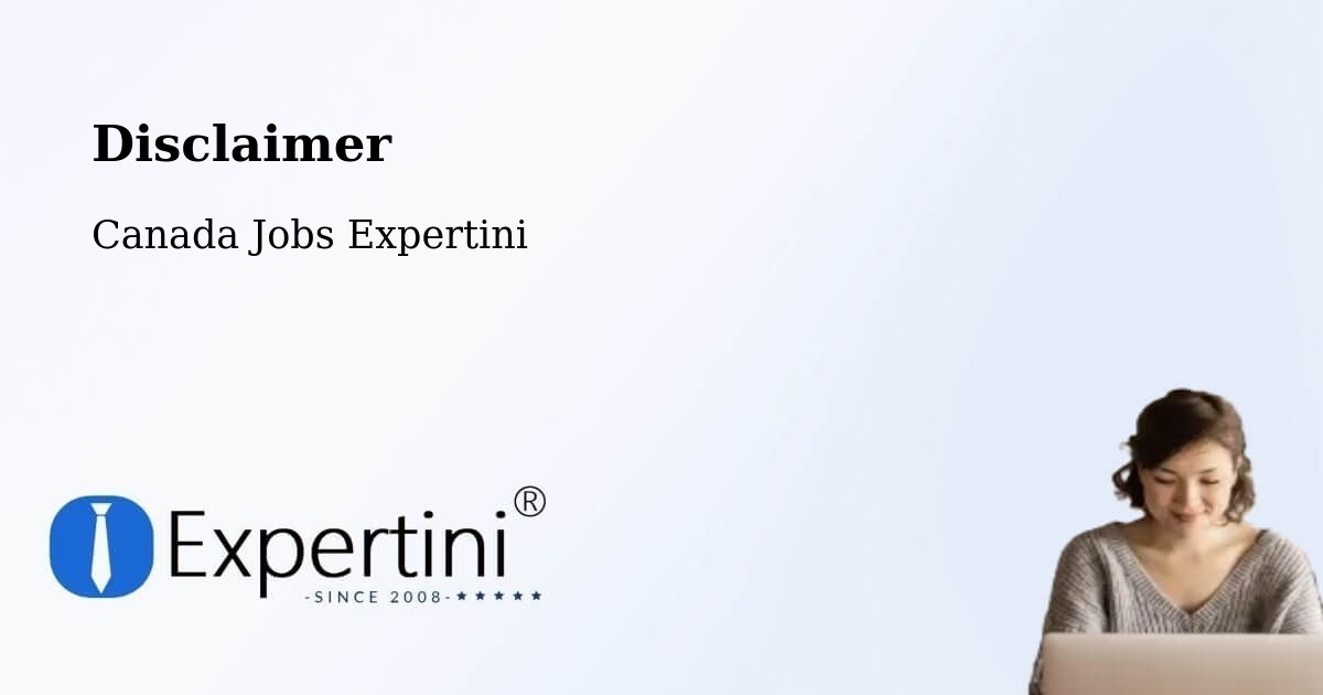 Disclaimer – Wingham - Canada Jobs Expertini