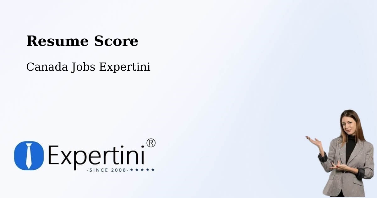Resume Score & Job Description Match Tool – Wingham - Canada Jobs Expertini